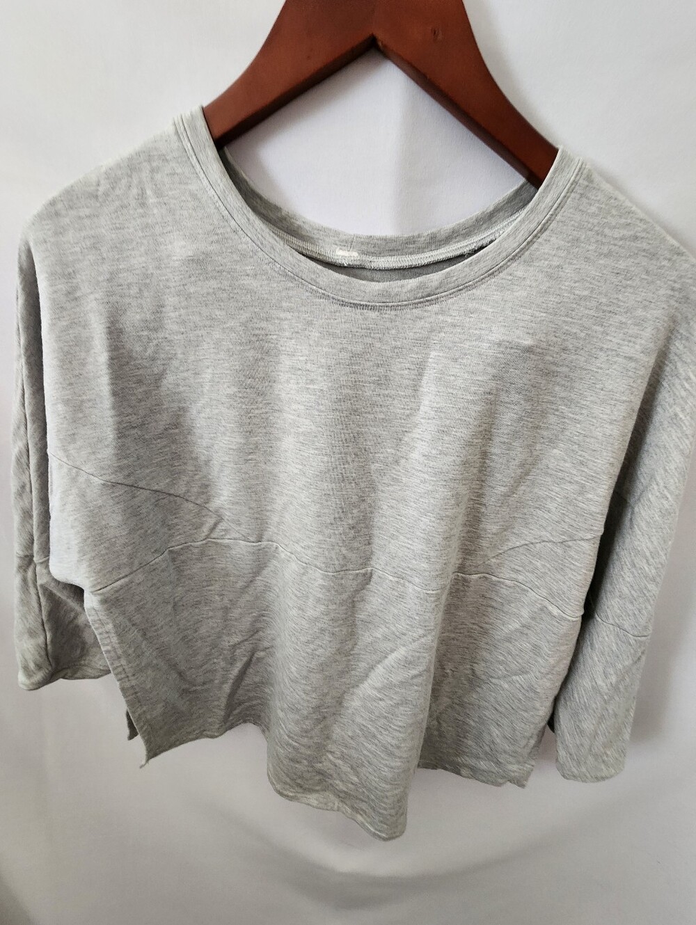 Lululemon Grey Shirt. Size Medium